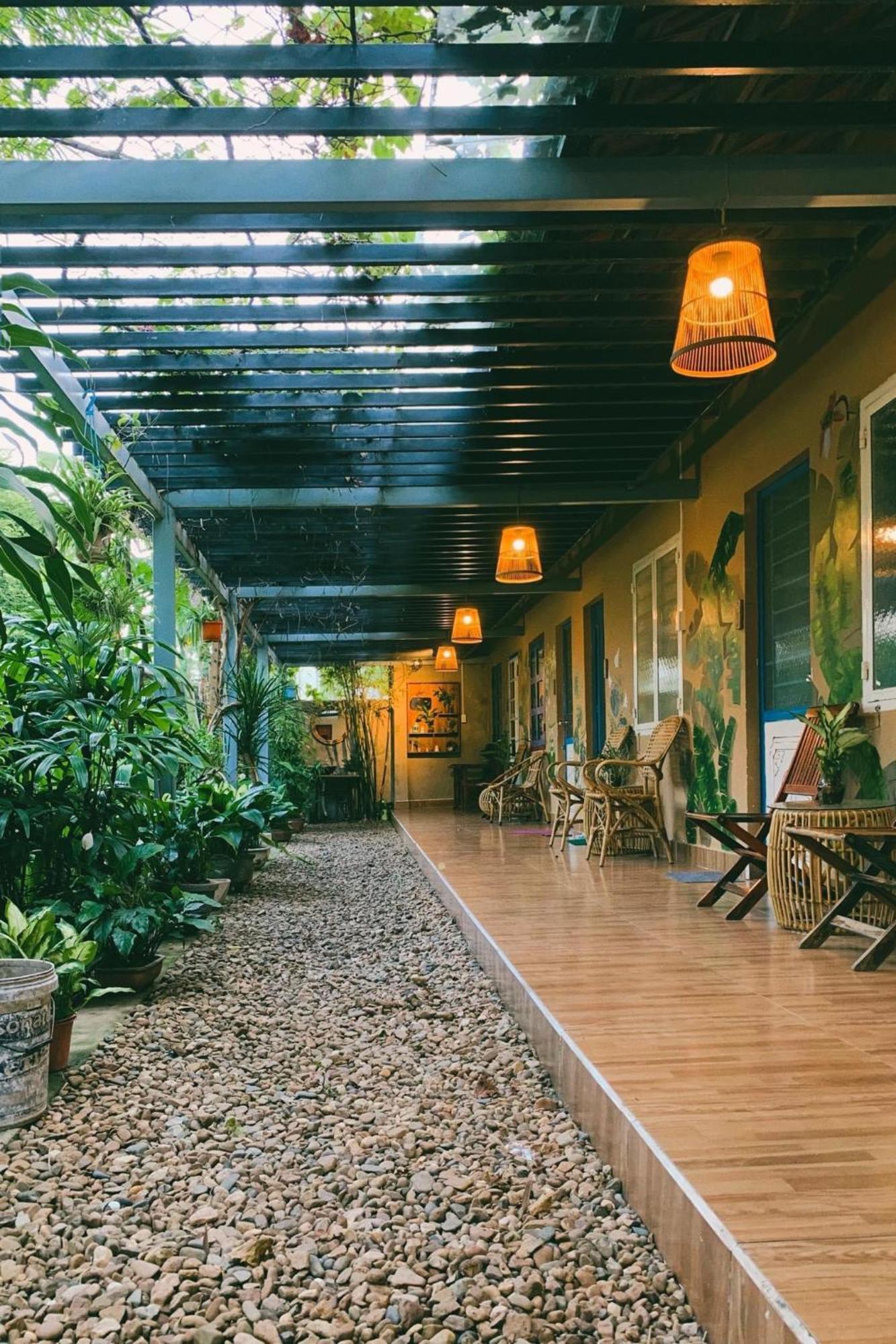 Yellow Farm Homestay Dong Tac Kültér fotó